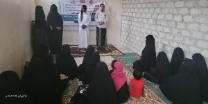 زيارة ميدانية لمدير جهاز محو الأمية ورئيس مؤسسة قلم للإبداع لخمسة صفوف تعليمية ل100 فتاة في الغيظة