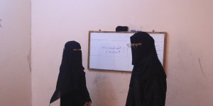 جانب من برنامج قلمي ٢٠٢٦| الذي تنفذه مؤسسة قلم للإبداع في منطقة المتضررين